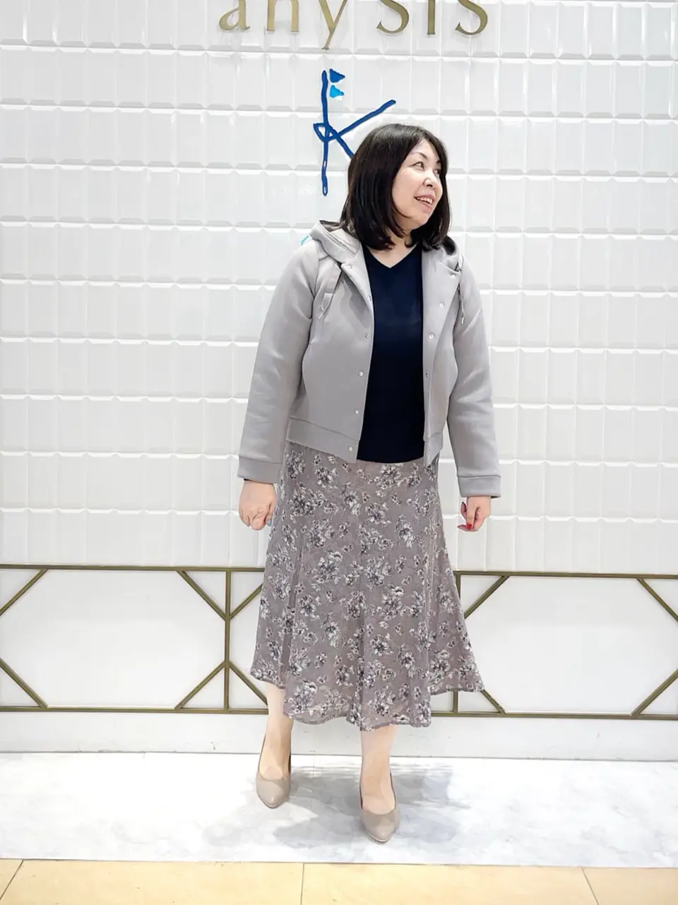 ANY SIS 西田 コーディネート画像