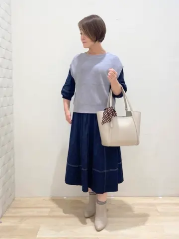 ANY SIS 菱田 コーディネート画像