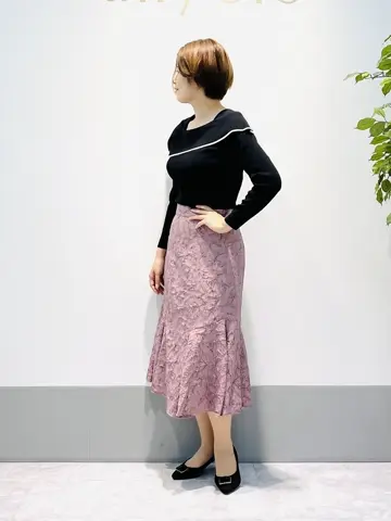 ANY SIS 岡本 コーディネート画像