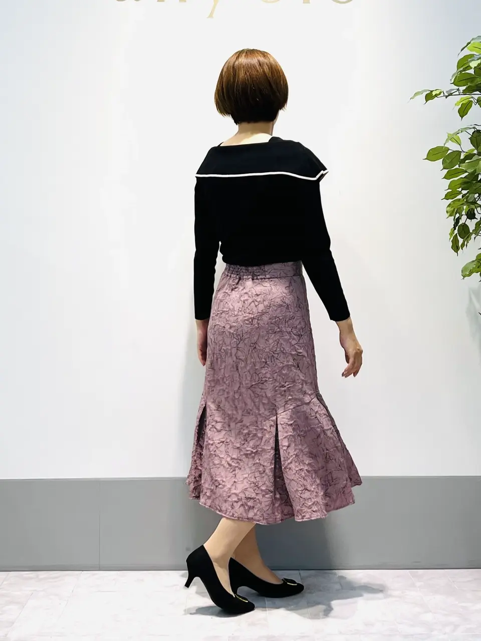 ANY SIS 岡本 コーディネート画像