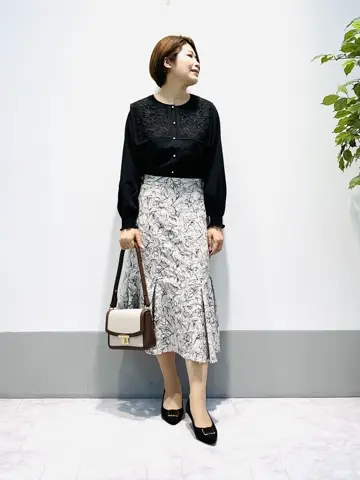 ANY SIS 岡本 コーディネート画像