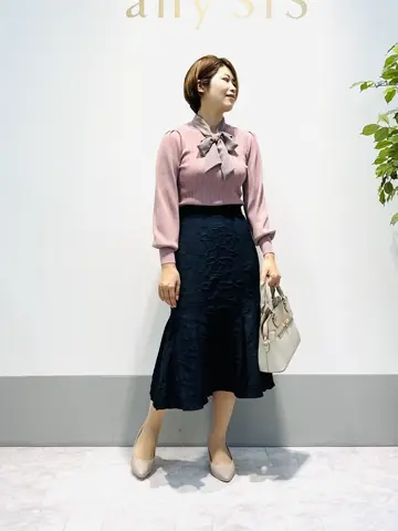 ANY SIS 岡本 コーディネート画像