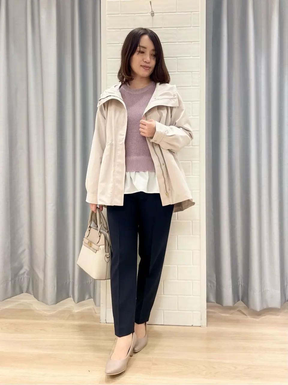 ANY SIS 丸岡 コーディネート画像