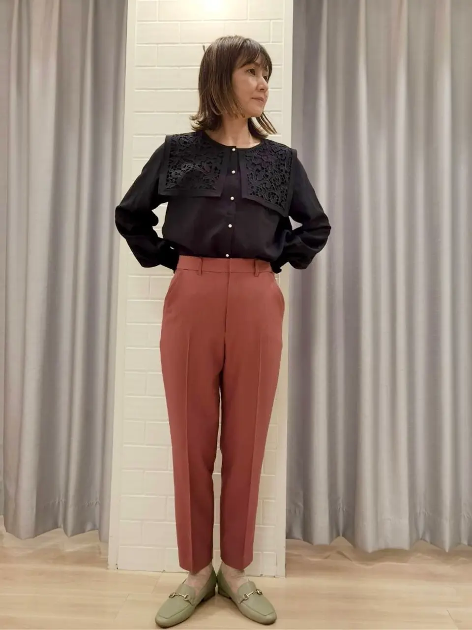 ANY SIS 中嶋 コーディネート画像