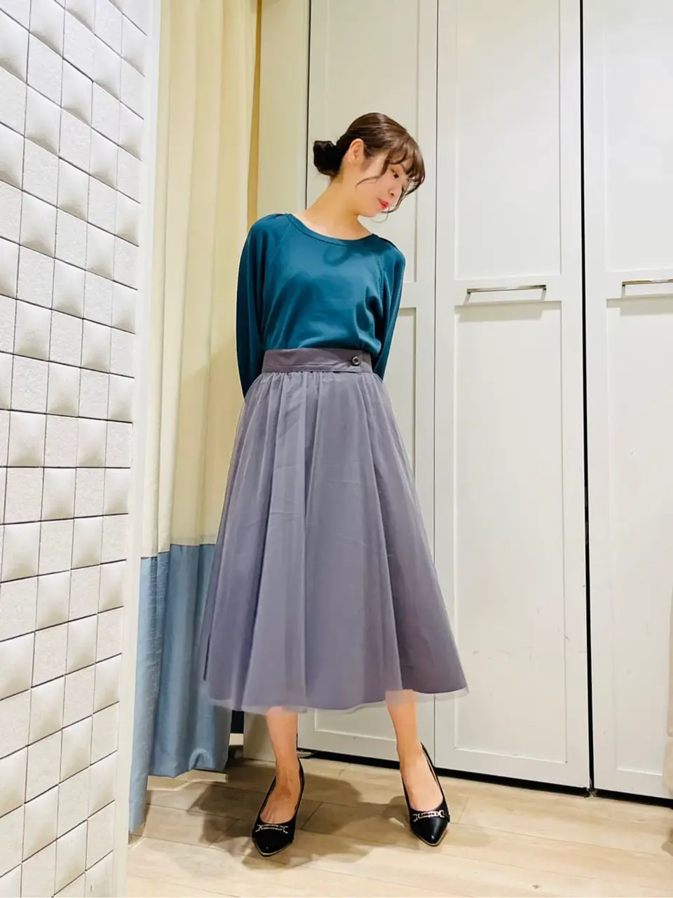 ANY SIS スタッフ コーディネート画像