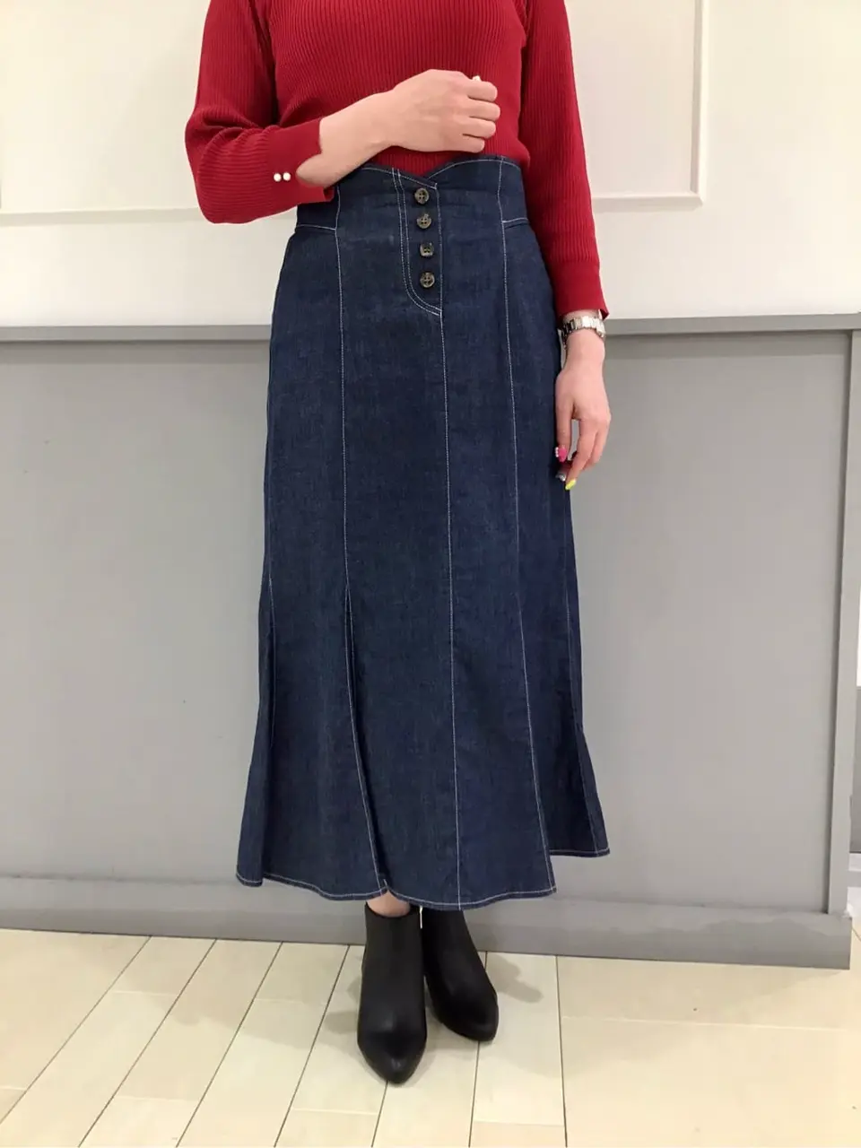 ANY SIS 咲本 コーディネート画像