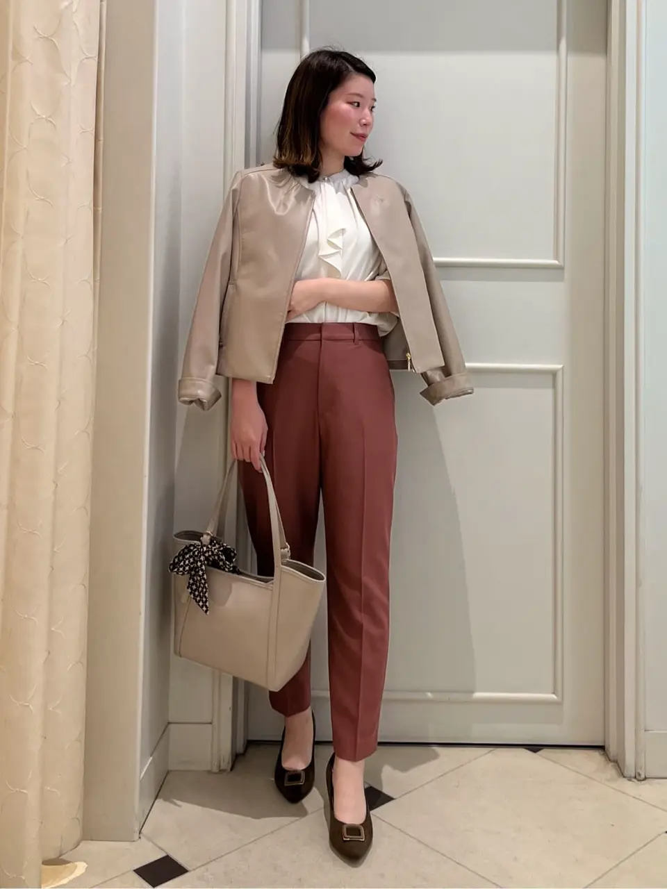  スタッフ コーディネート画像