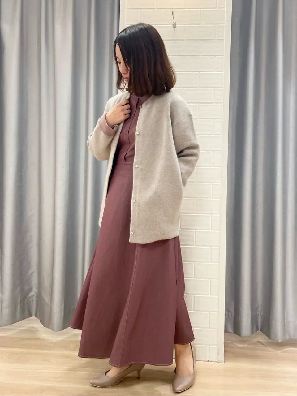 ANY SIS 丸岡 コーディネート画像