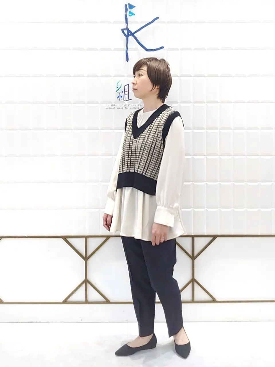 ANY SIS 井上 コーディネート画像