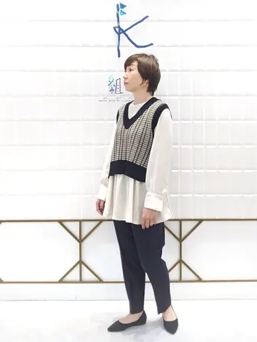 ANY SIS 井上 コーディネート画像