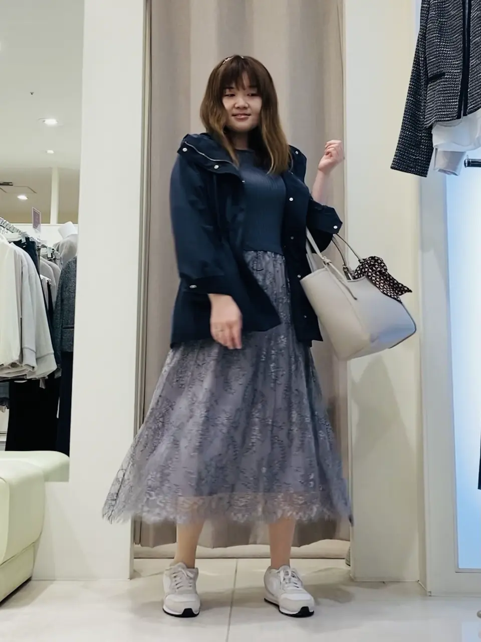 ANY SIS 川根　彩 コーディネート画像