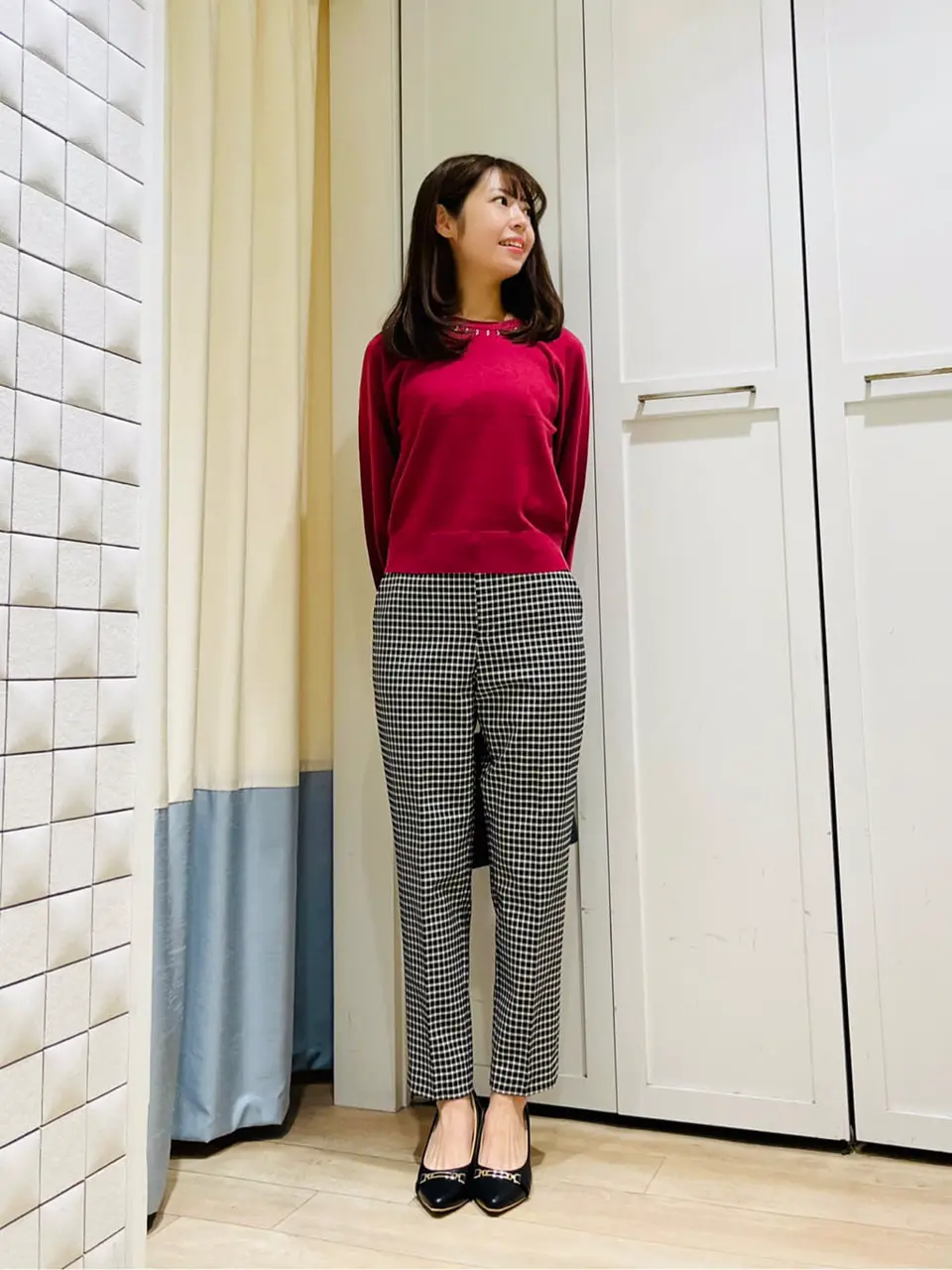 ANY SIS スタッフ コーディネート画像