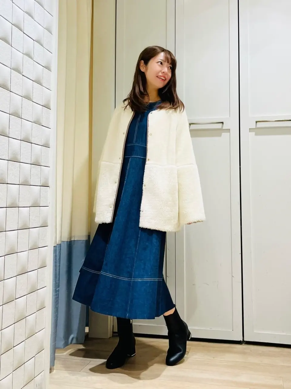 ANY SIS スタッフ コーディネート画像