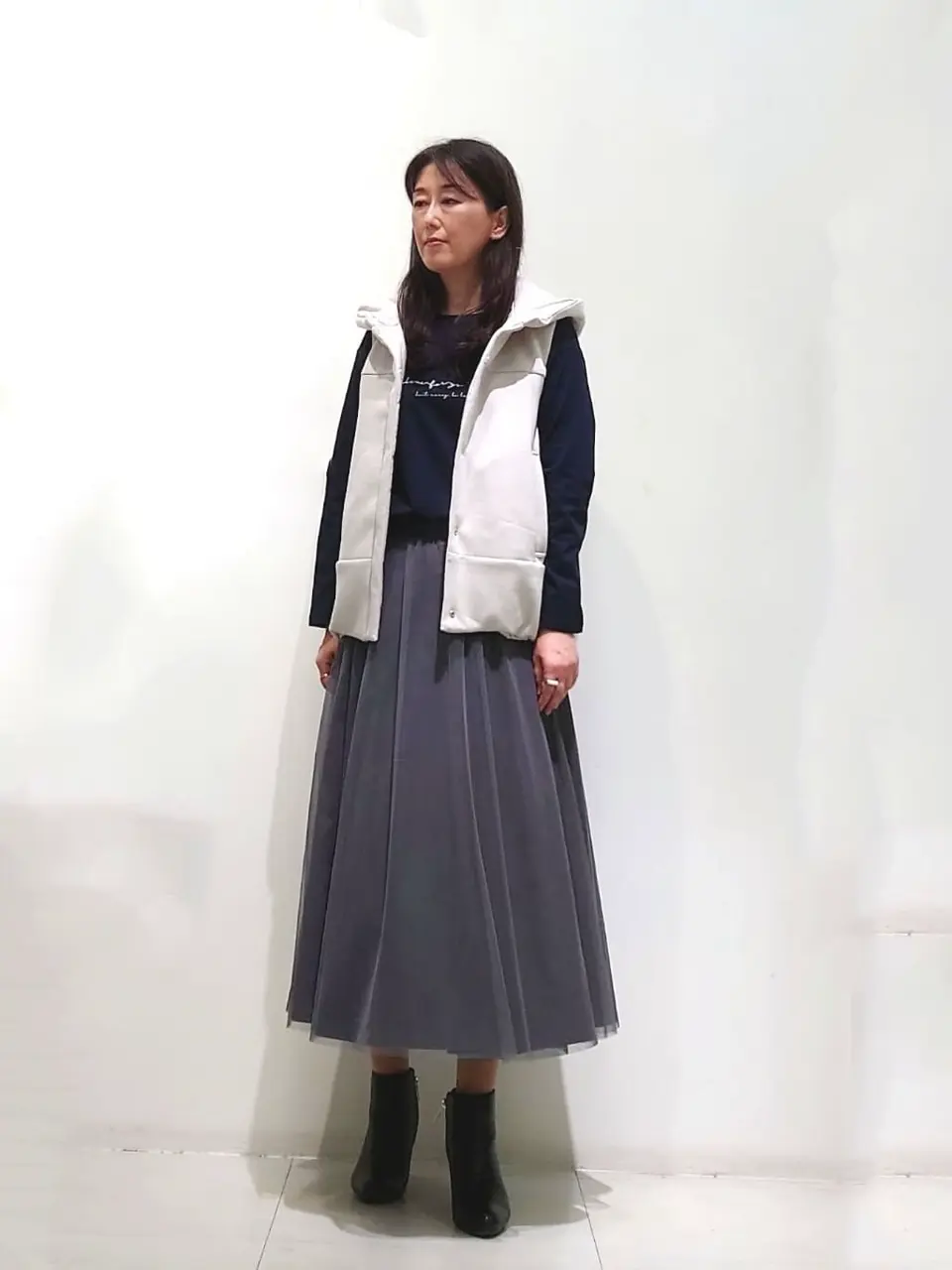 ANY SIS スタッフ コーディネート画像