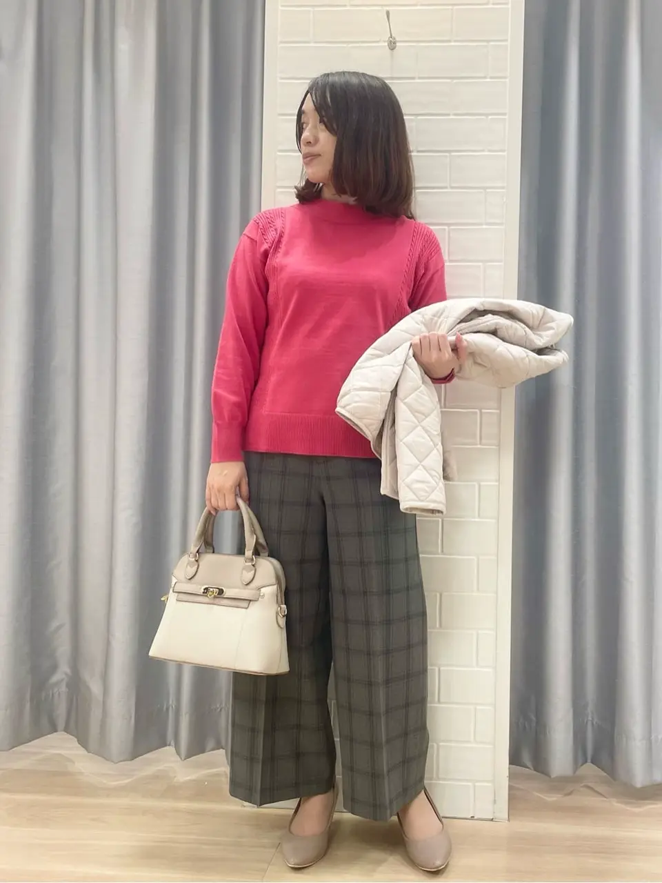 ANY SIS 丸岡 コーディネート画像