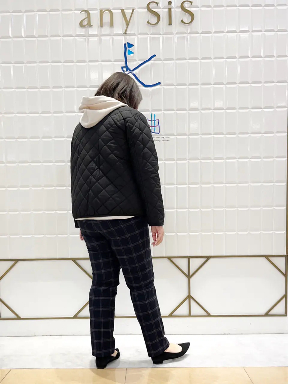 ANY SIS 西田 コーディネート画像