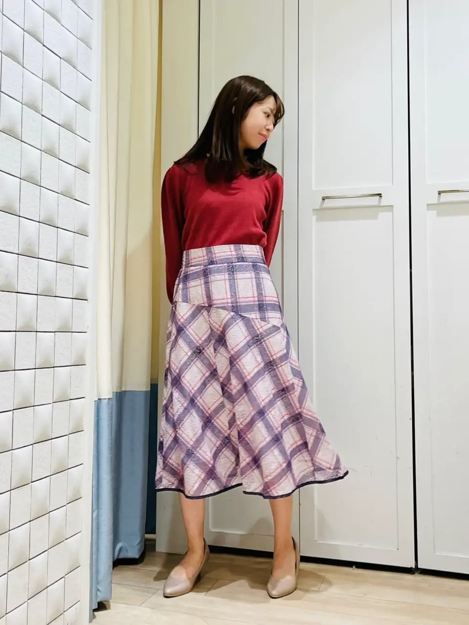 ANY SIS スタッフ コーディネート画像