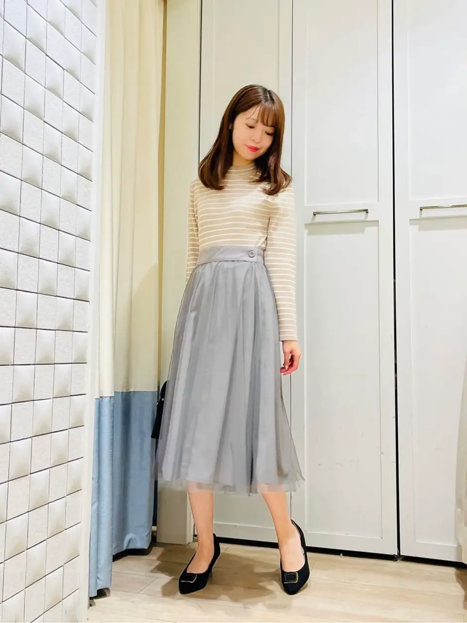 ANY SIS スタッフ コーディネート画像