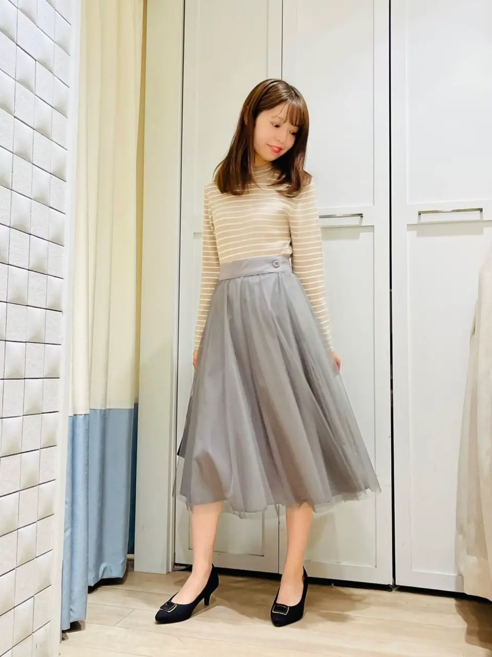 ANY SIS スタッフ コーディネート画像