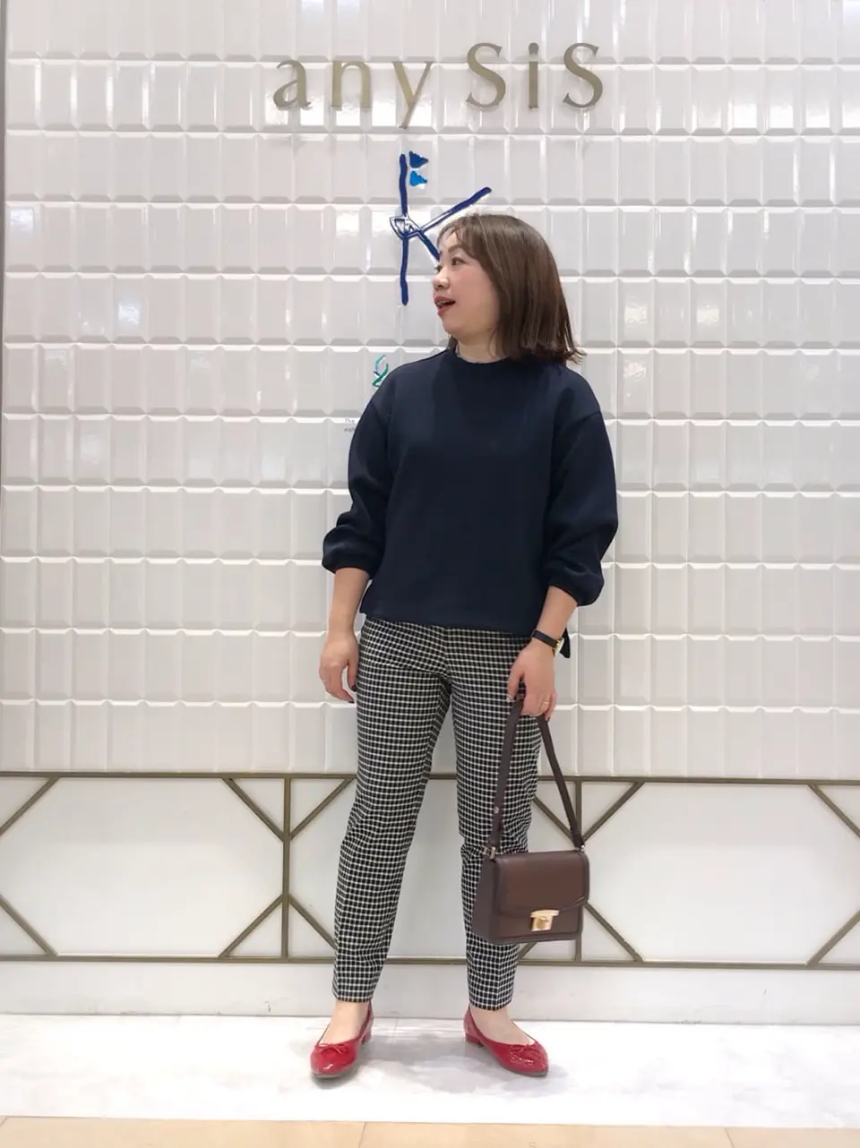 ANY SIS 中山 コーディネート画像