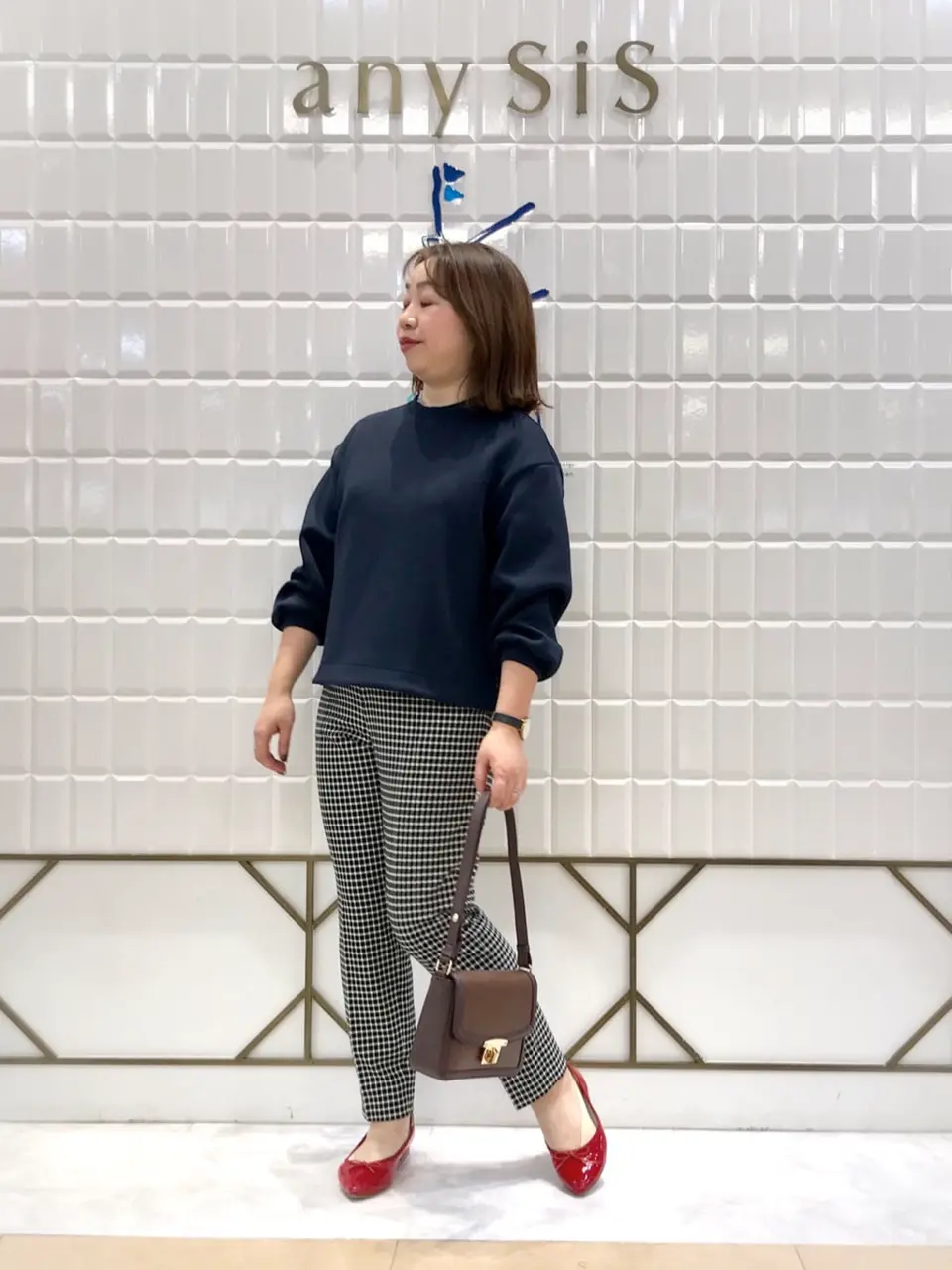 ANY SIS 中山 コーディネート画像