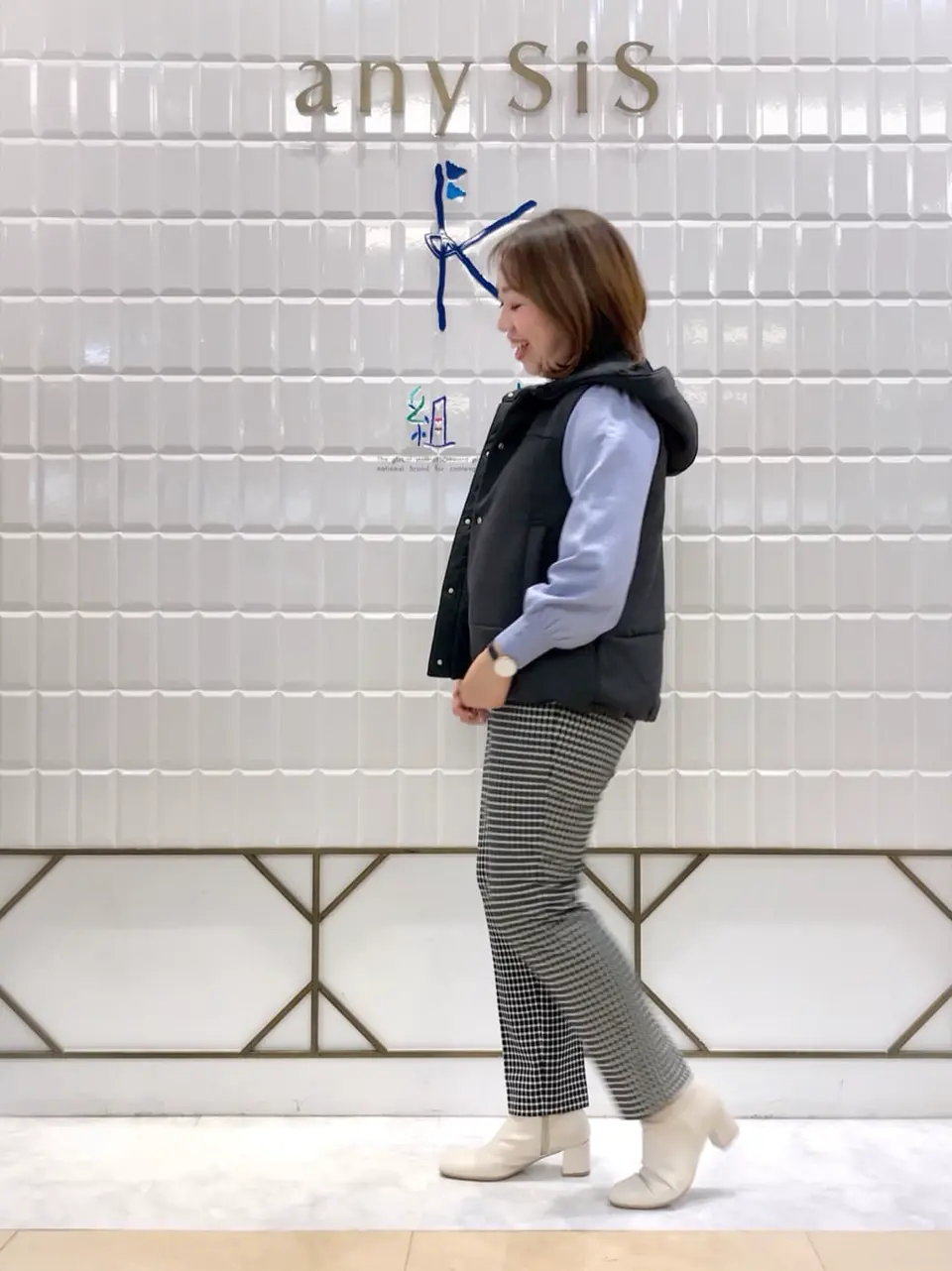 ANY SIS 中山 コーディネート画像