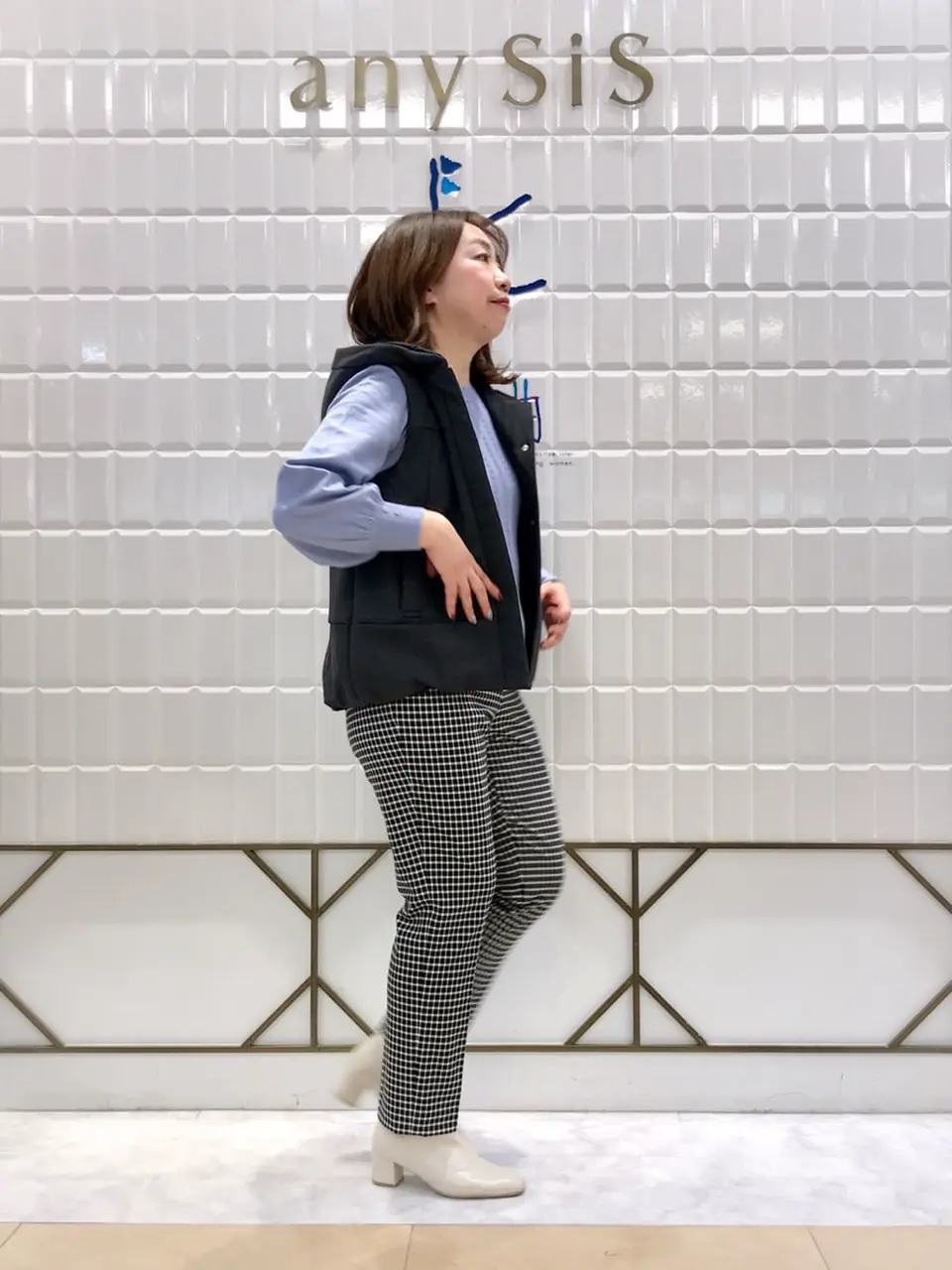 ANY SIS 中山 コーディネート画像