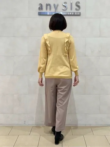 ANY SIS 道田 コーディネート画像