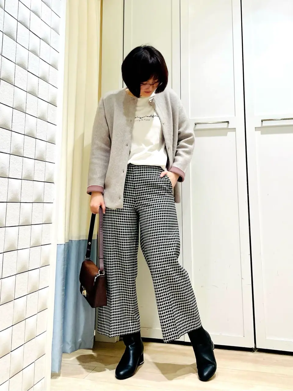 ANY SIS スタッフ コーディネート画像