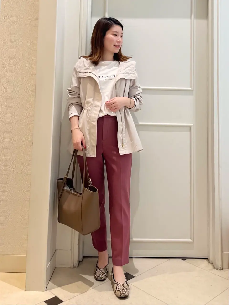  スタッフ コーディネート画像