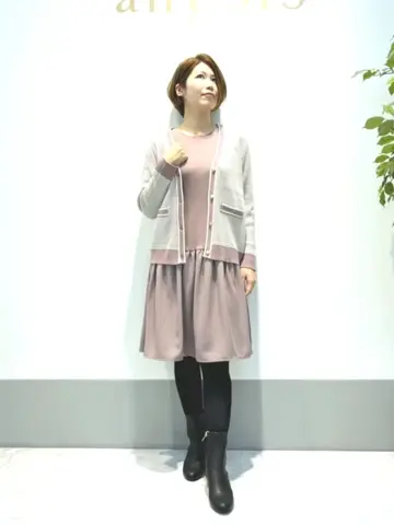 ANY SIS 岡本 コーディネート画像