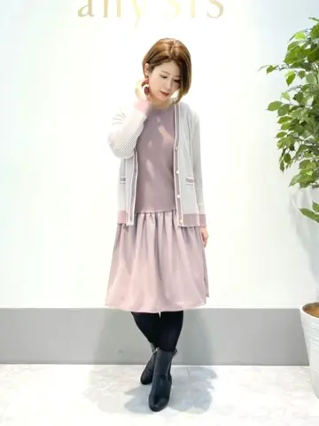 ANY SIS 岡本 コーディネート画像