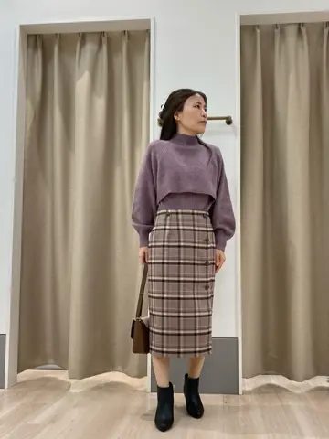 ANY SIS 長尾 コーディネート画像