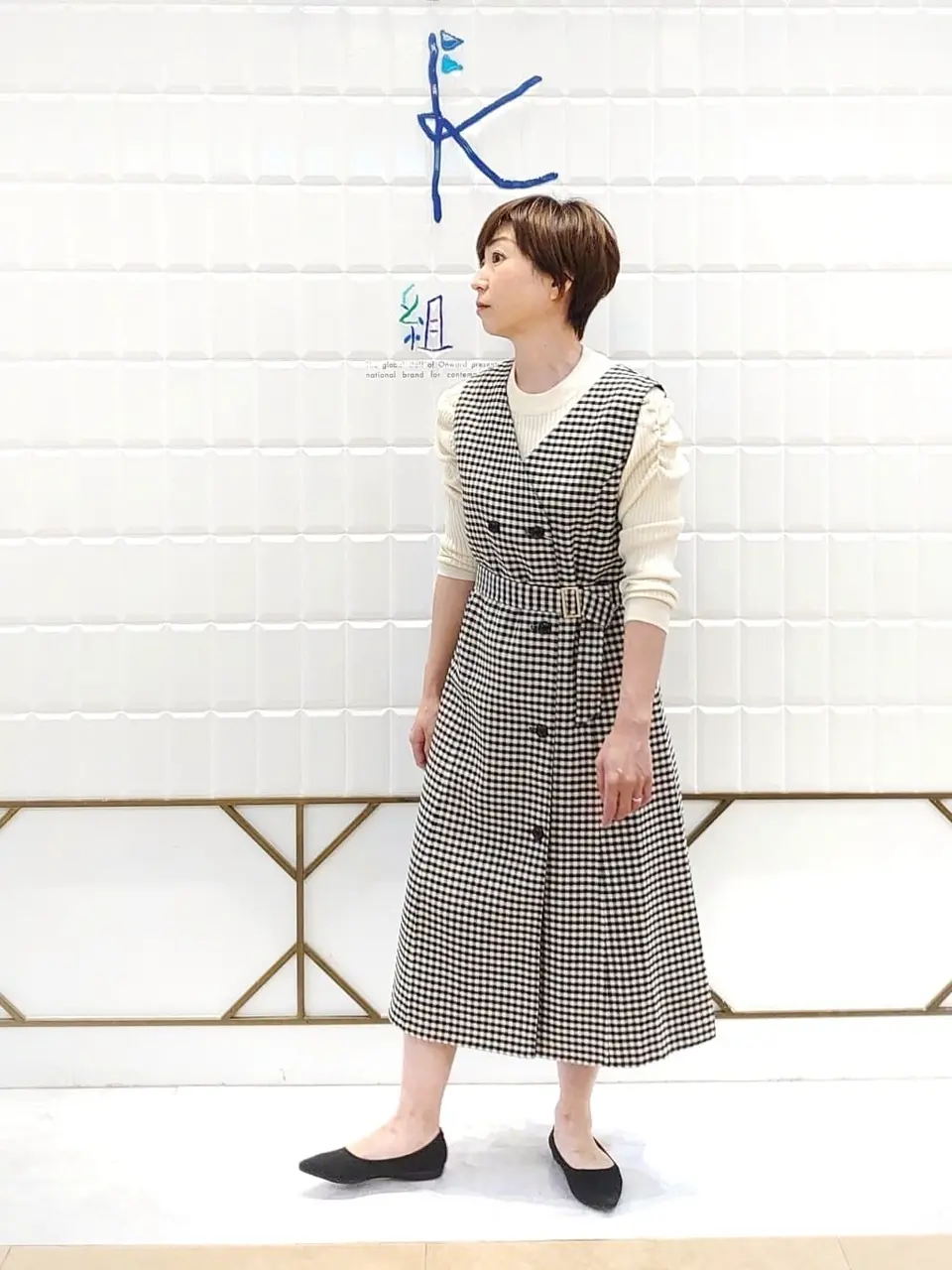 ANY SIS 井上 コーディネート画像