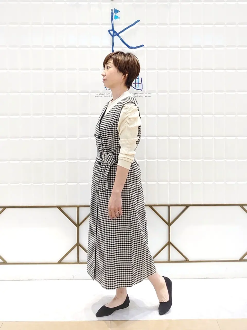 ANY SIS 井上 コーディネート画像