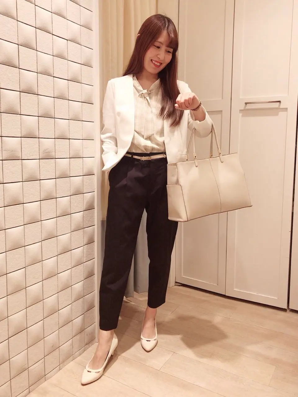  スタッフ コーディネート画像