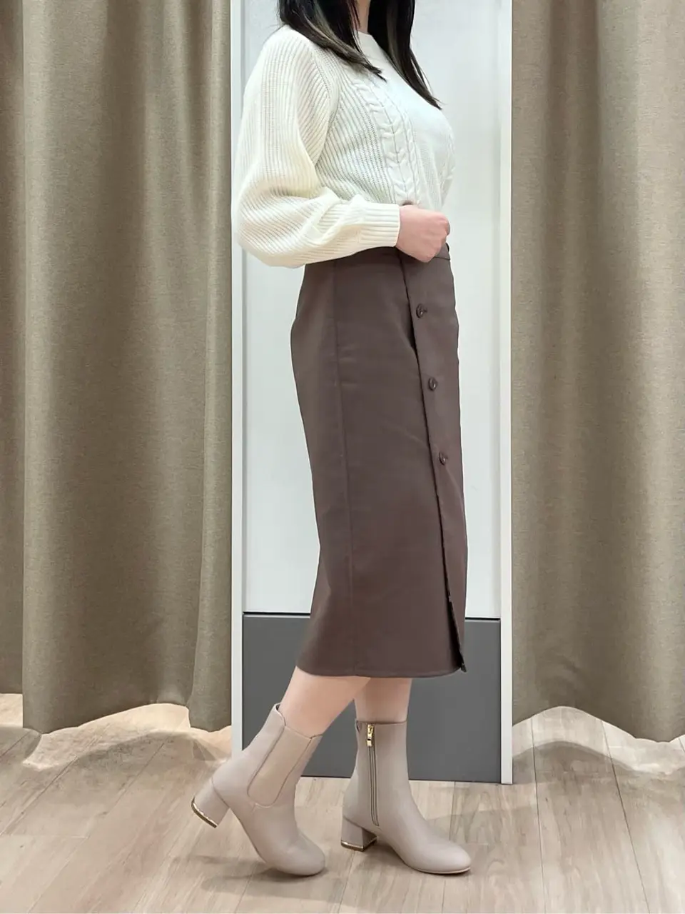 ANY SIS 岩楯 コーディネート画像