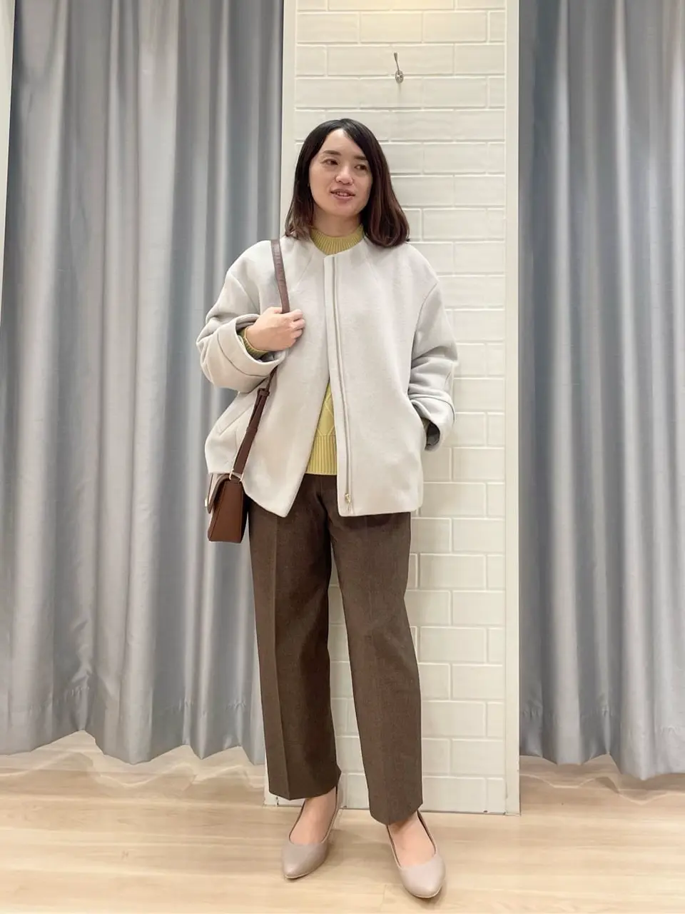 ANY SIS 丸岡 コーディネート画像