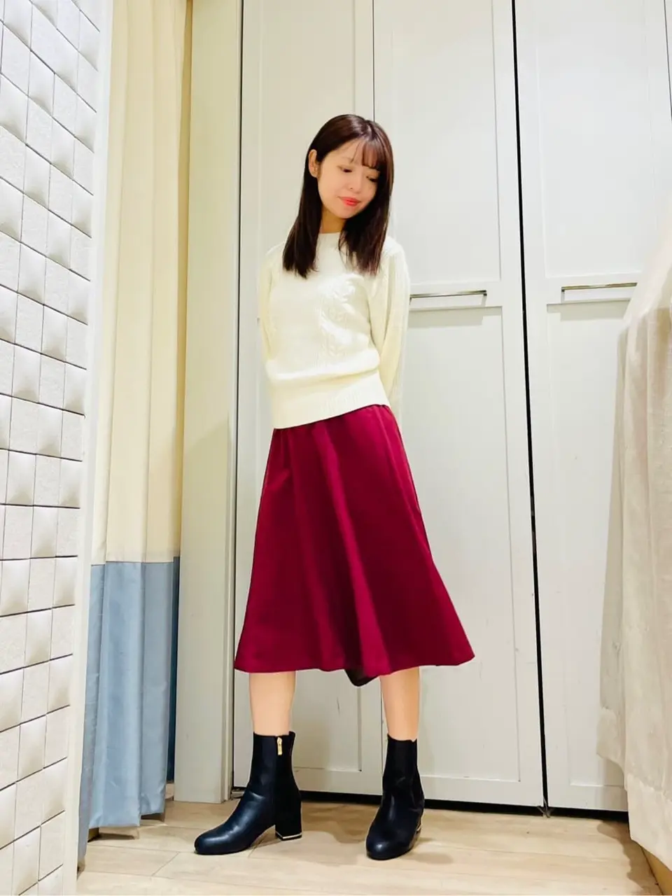 ANY SIS スタッフ コーディネート画像