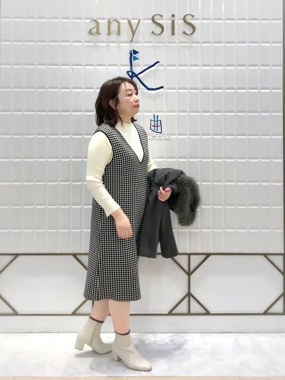 ANY SIS 中山 コーディネート画像