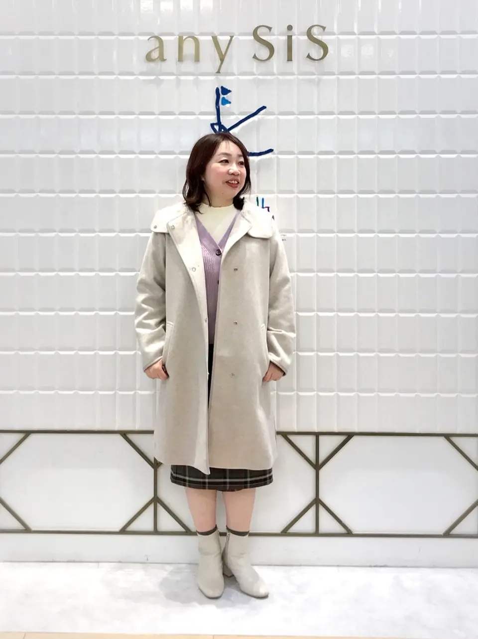 ANY SIS 中山 コーディネート画像