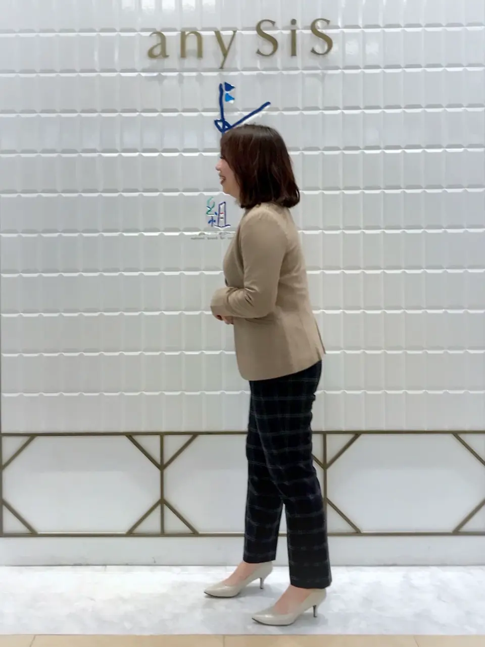 ANY SIS 中山 コーディネート画像