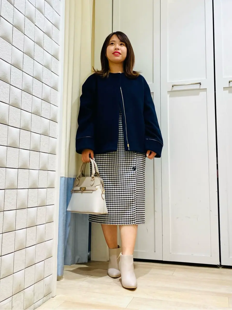 ANY SIS スタッフ コーディネート画像