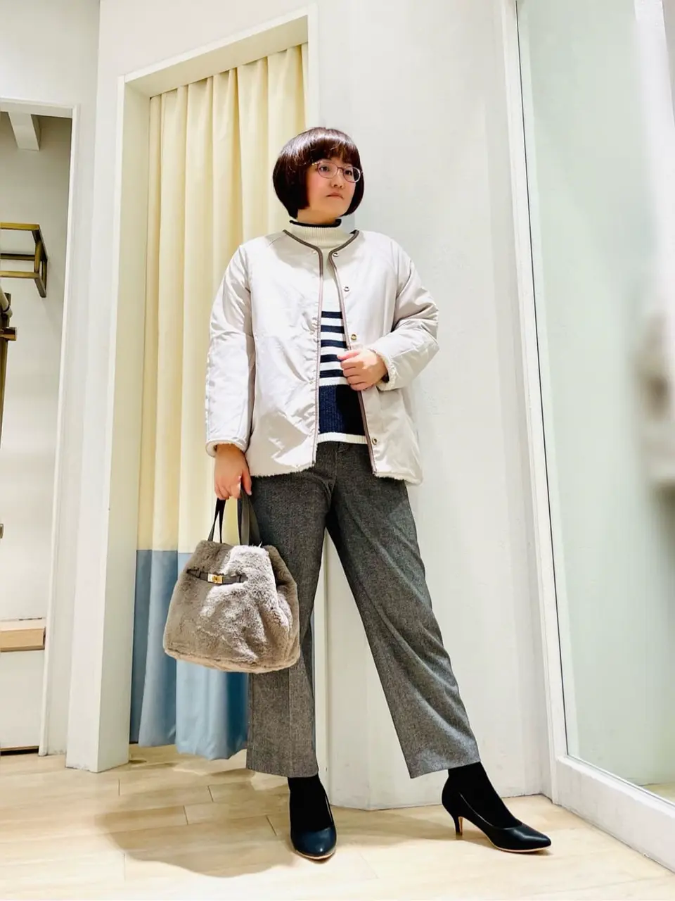 ANY SIS スタッフ コーディネート画像