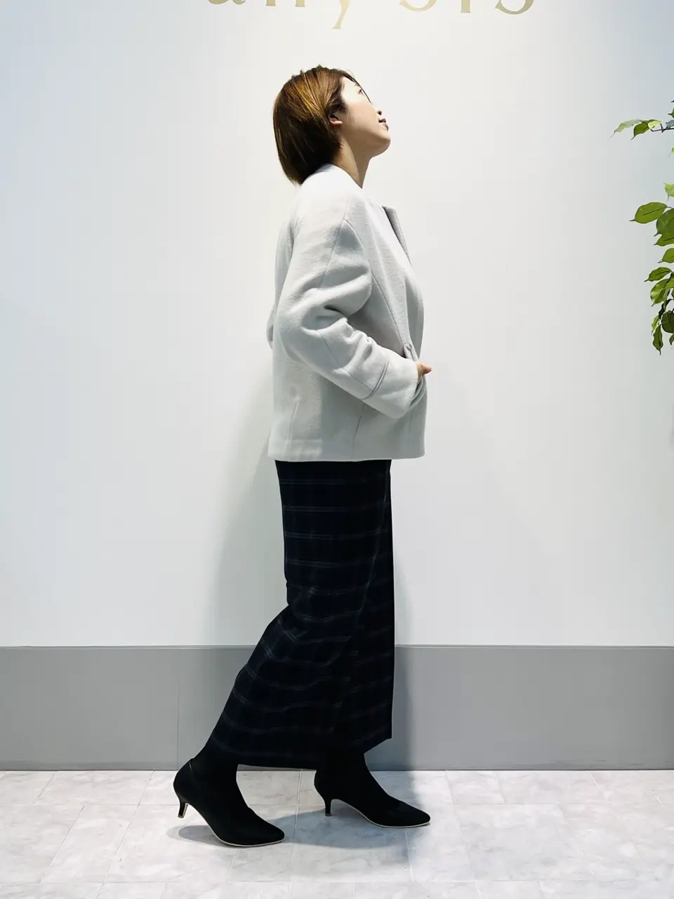 ANY SIS 岡本 コーディネート画像