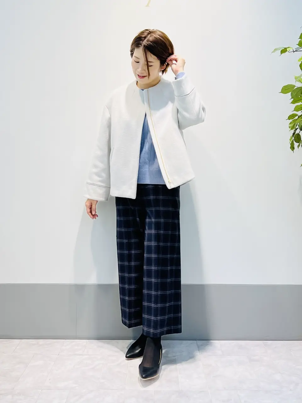 ANY SIS 岡本 コーディネート画像