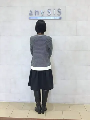 ANY SIS 藤森 コーディネート画像
