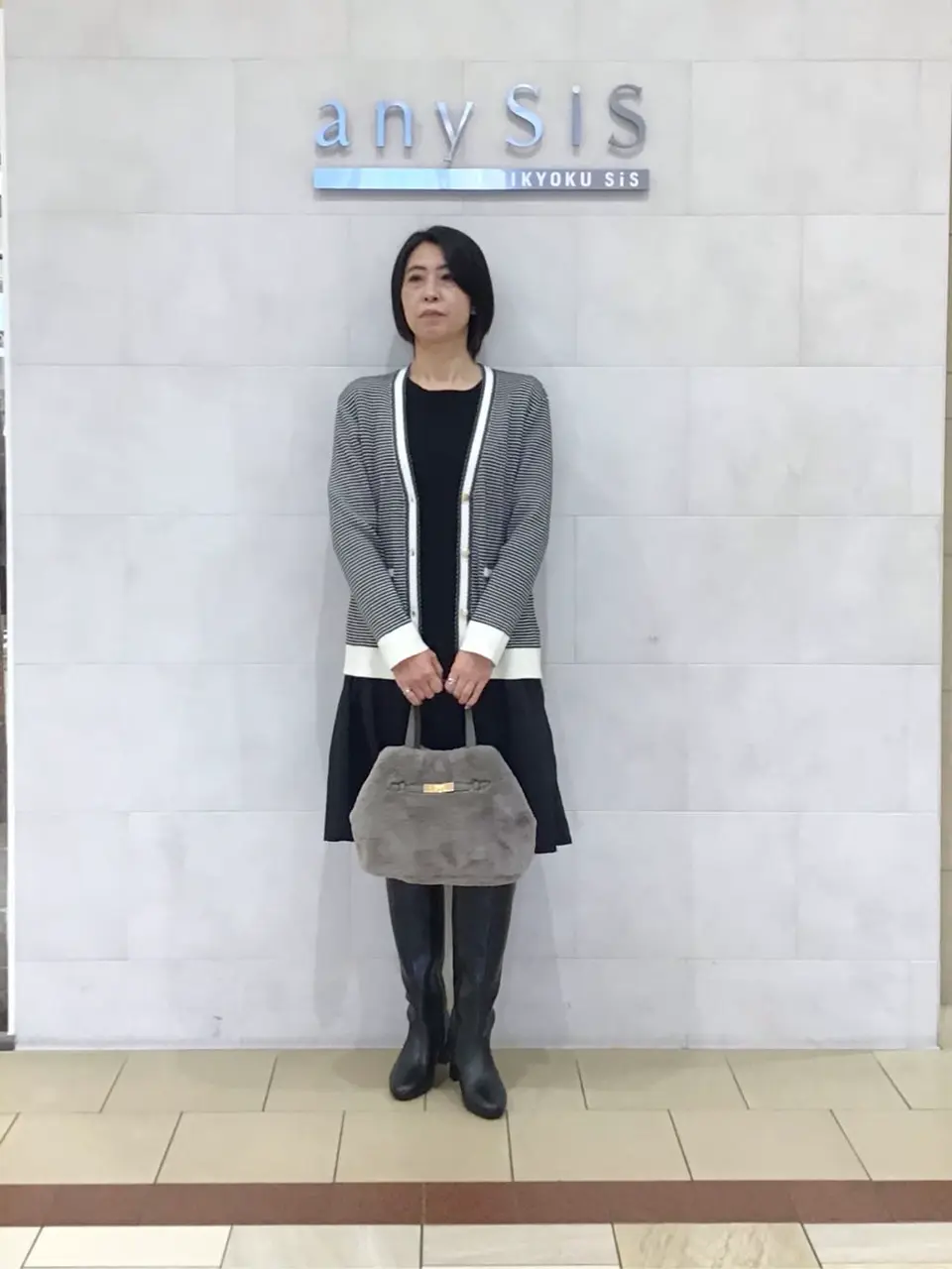 ANY SIS 藤森 コーディネート画像