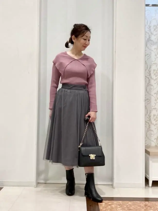 ANY SIS スタッフ コーディネート画像