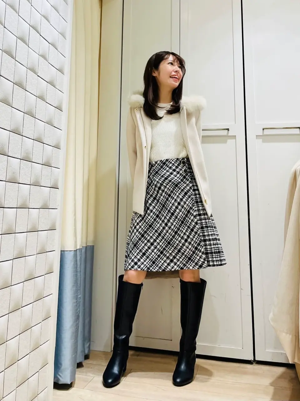 ANY SIS スタッフ コーディネート画像